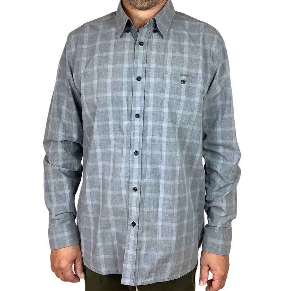 ted BAKER PLAID BUTTON DOWN SHIRT